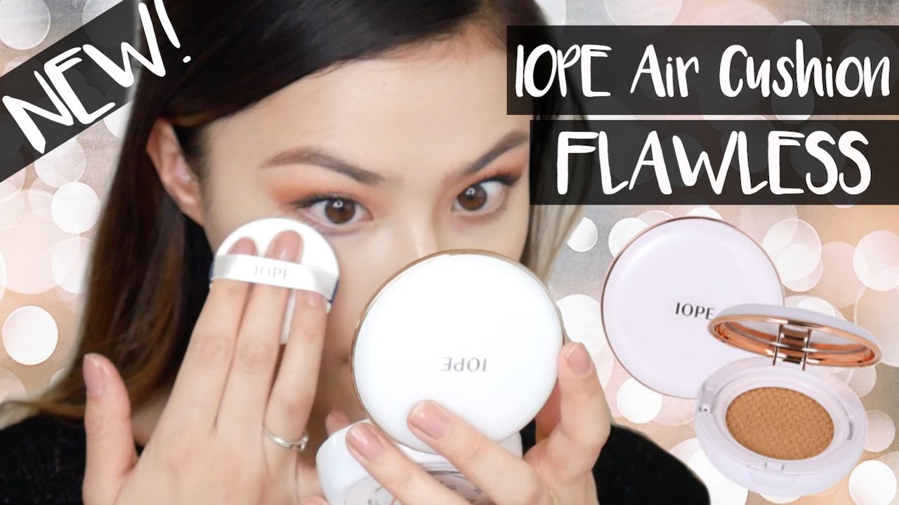 Обзор нового тонального крема IOPE Air Cushion FLAWLESS | Первые впечатления