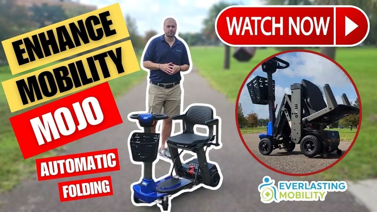 Автоматический складной скутер MOJO Enhance Mobility [2024]