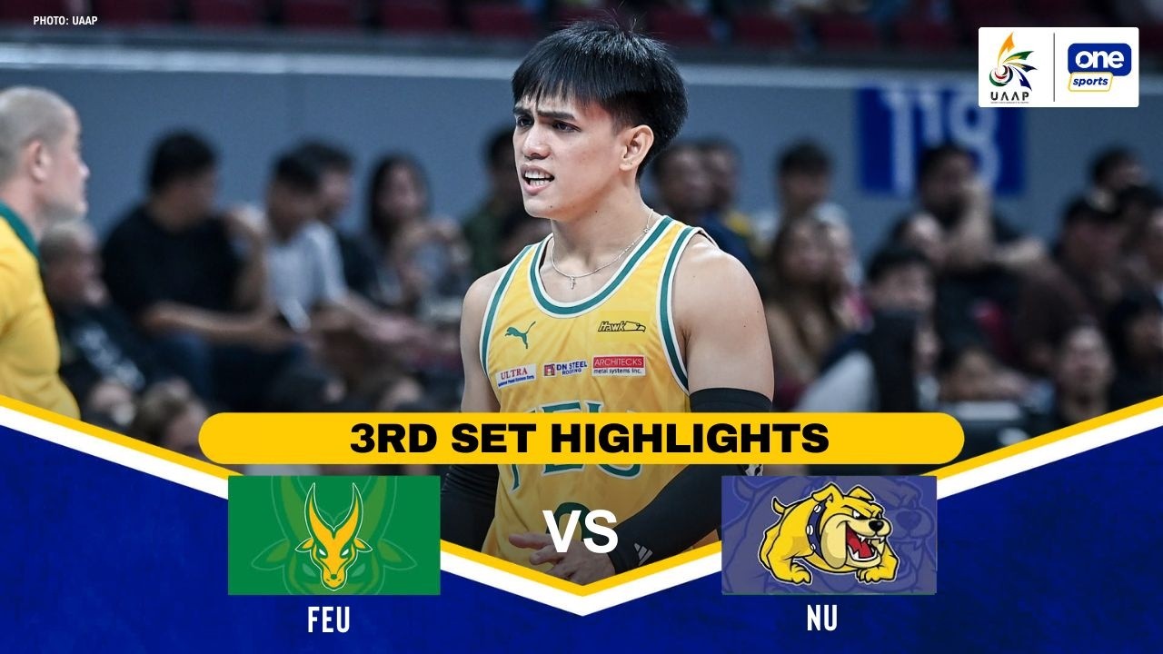 NU vs FEU | SET 3 HIGHLIGHTS | UAAP SEASON 88 MEN’S VOLLEYBALL | FEB. 21, 2026