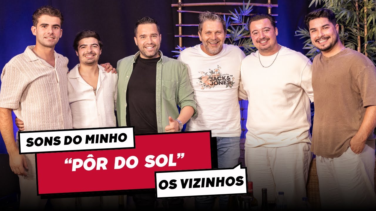 “Pôr do Sol” ao vivo | Os Vizinhos encantam na Tertúlia à Desgarrada 🌅🎶