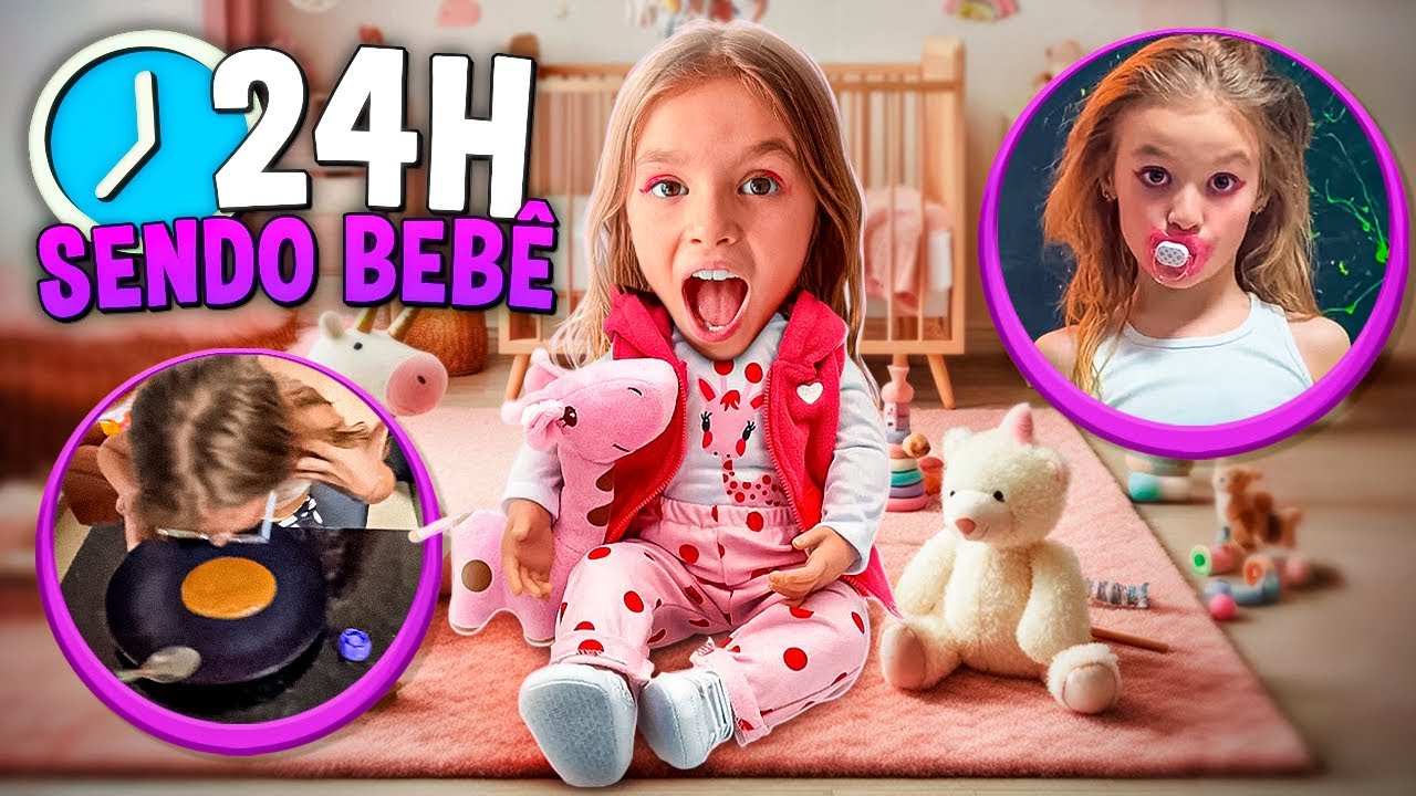 24 HORAS SENDO BEBE