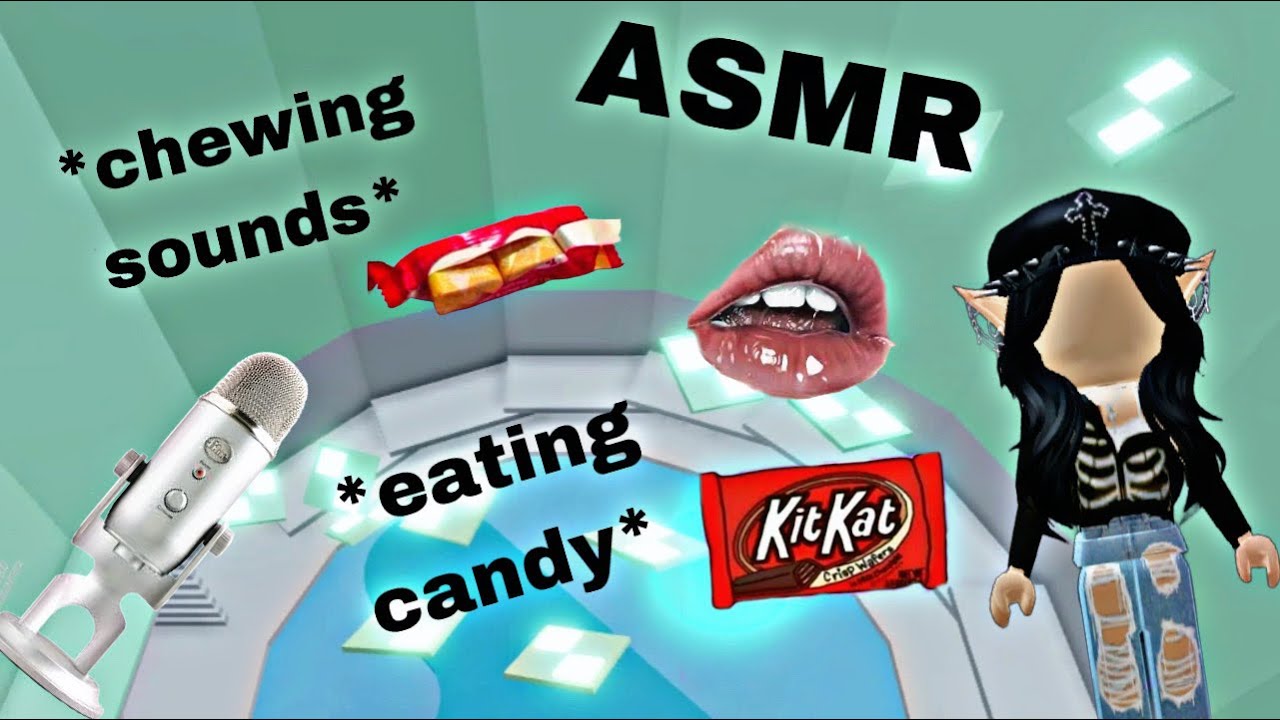 ROBLOX ASMR- TOWER OF HELL PRO (eating candy ~ chewing sounds)