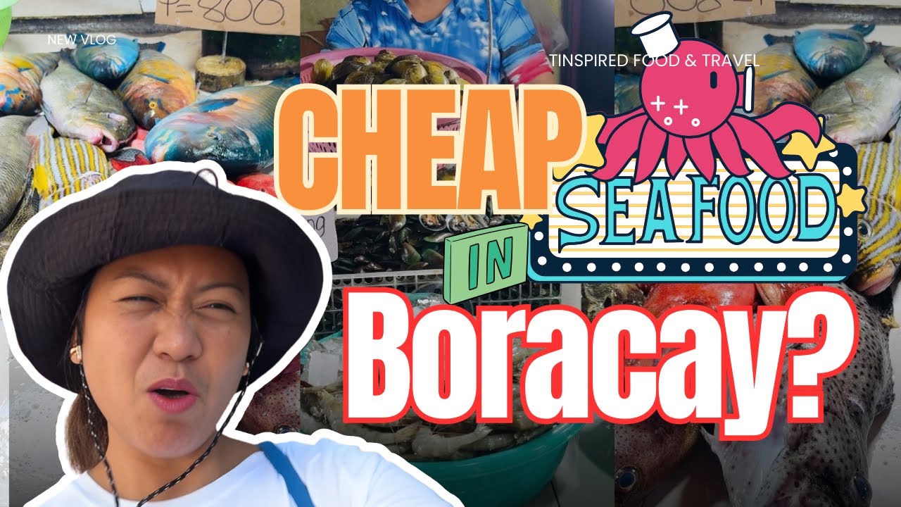 Cheap Seafood in Boracay?! Talipapa Market + Paluto Experience | Boracay Food Trip