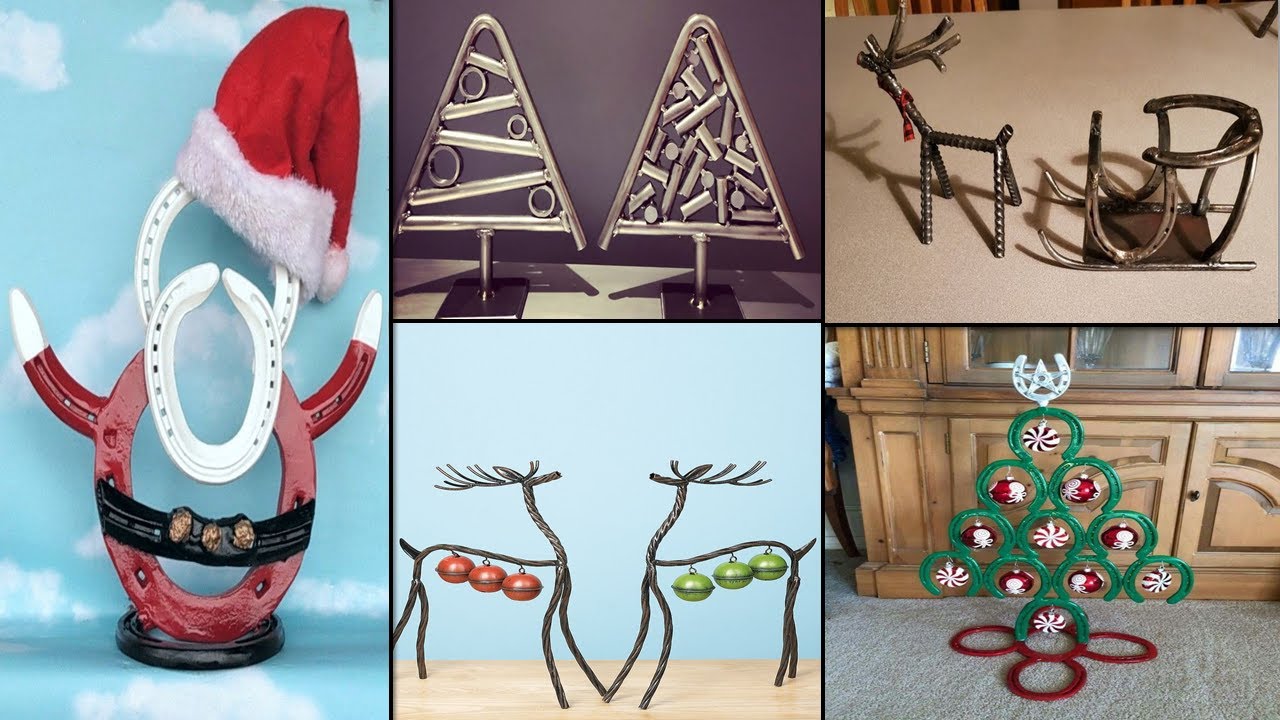 Christmas scrape metal welding projects |  Christmas home decorating ideas  |  welding projects