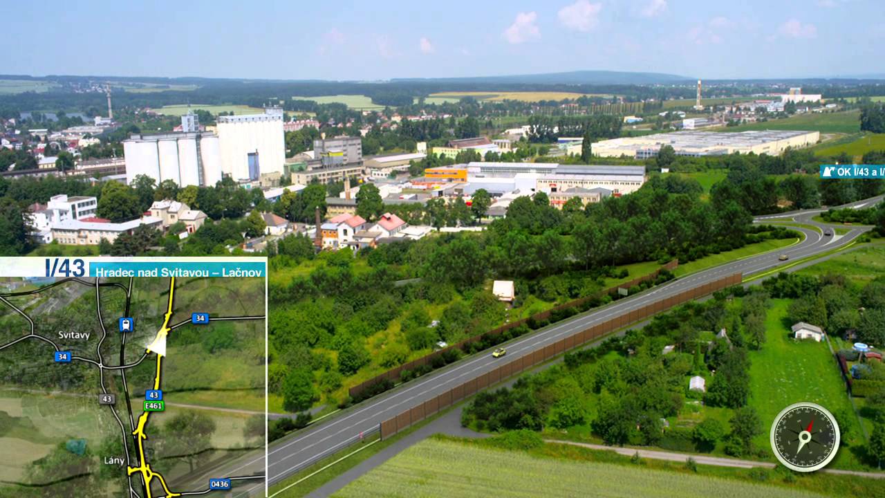 ŘSD ČR - Silnice I/43 Hradec nad Svitavou – Lačnov