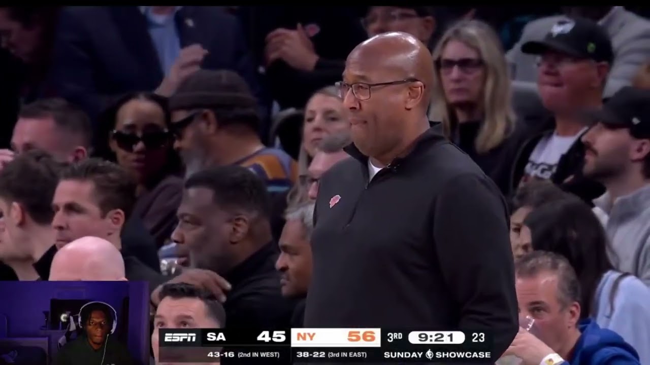 Spurs vs Knicks Highlights Reaction... Knicks Went CRAZY