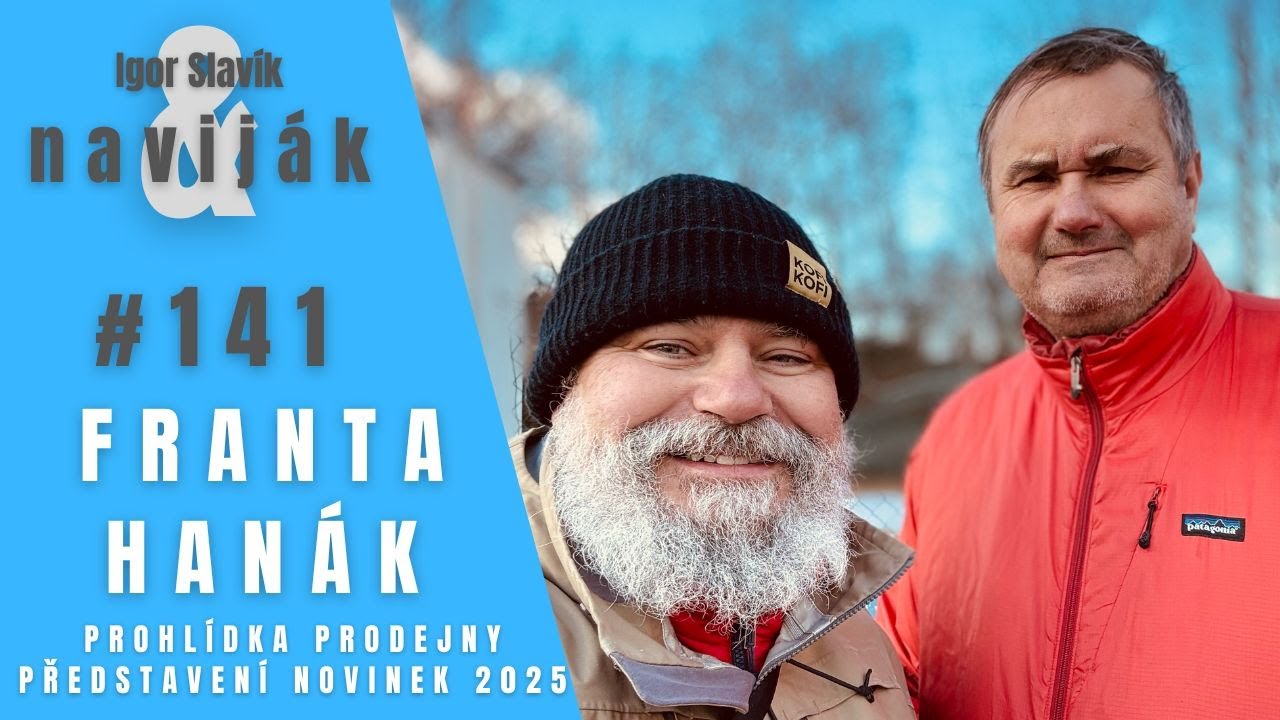 Naviják #141 - František Hanák - prohlídka prodejny, představení novinek Hanák Competition 2025
