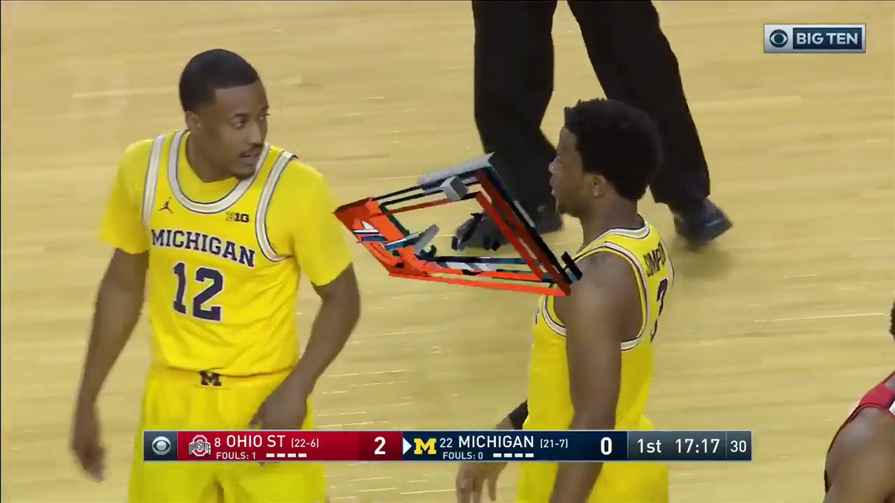Ohio State at Michigan  NCAA Men's Basketball February 18, 2018