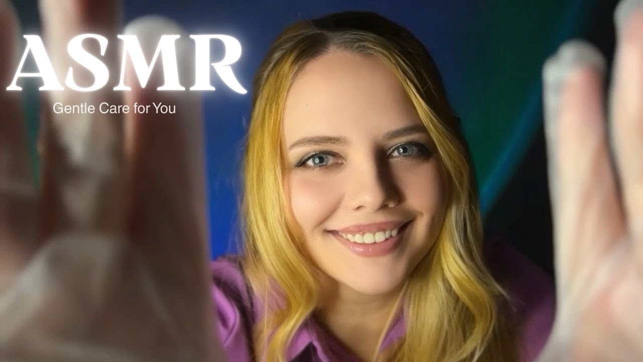 Gentle Care for You 🤍 ASMR Face Massage, Foam & Brushing | No Talking