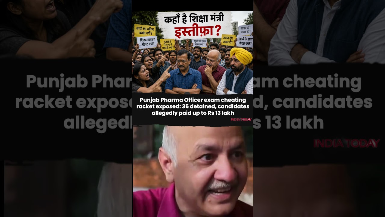 Promises in Delhi, Corruption in Punjab: Sisodia & Kejriwal Exposed on Exam Racket!