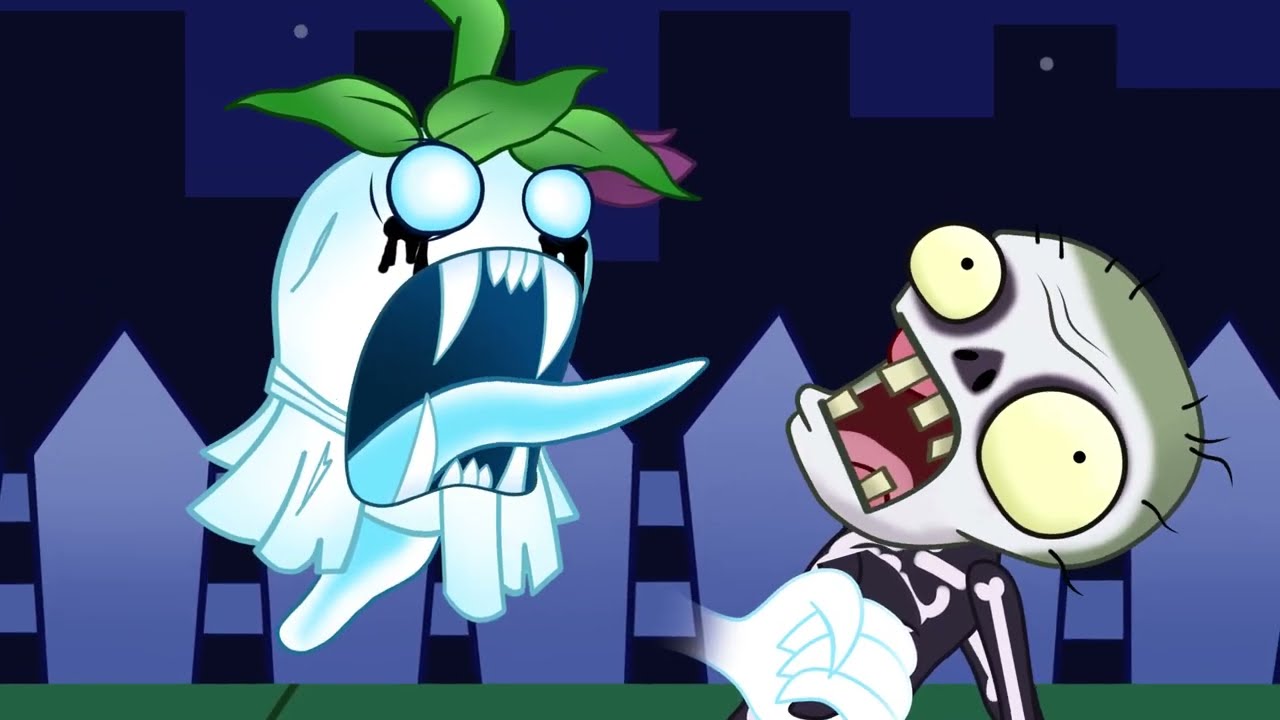 The Trio vs Zombies - Plants vs Zombies animation