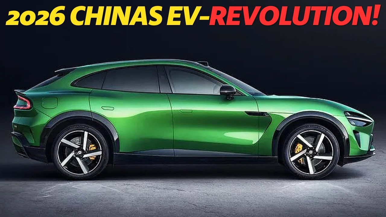 Chinas EV-Offensive 2026 – Diese 10 E-Autos setzen Europa unter Druck