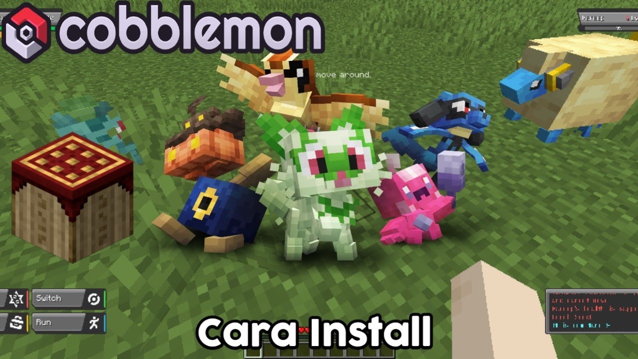 Cara Pasang Cobblemon v1.5.0 Di PojavLauncher Tanpa Crash! Mod Cobblemon Terbaru Untuk PojavLauncher