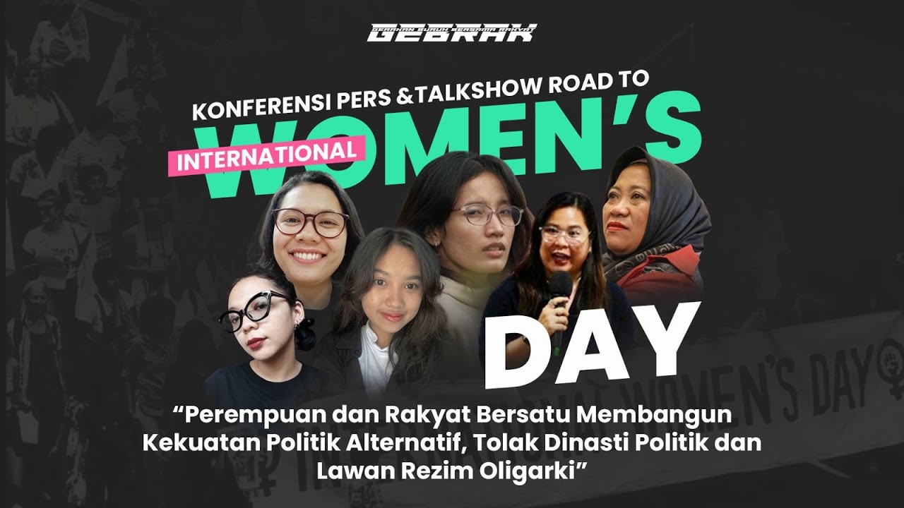TalkShow & Konferensi Pers : Perempuan & Rakyat Bersatu Membangun Kekuatan Politik Alternatif