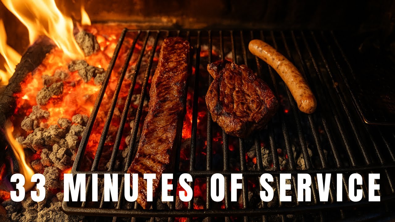 33 Minutes of Exquisite Grill Service: A Taste of France 🇫🇷🔥