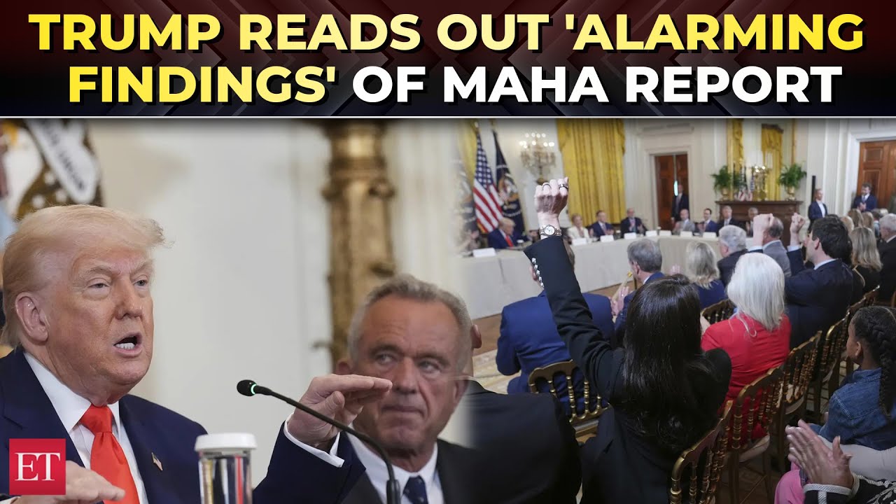 '40% of American children have…': Trump reads out 'alarming findings' of MAHA Commission Report