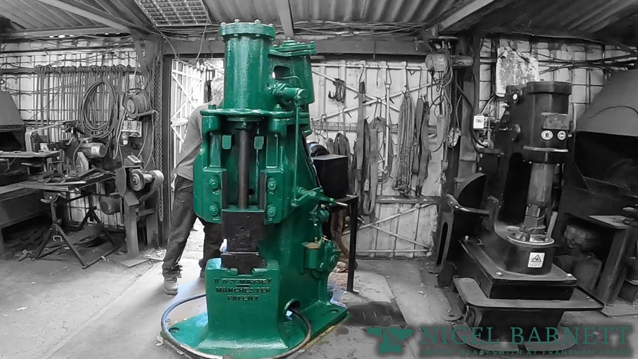 B&S Massey 1 CWT Power Hammer for Sale #powerhammer #massey #blacksmith #forsale
