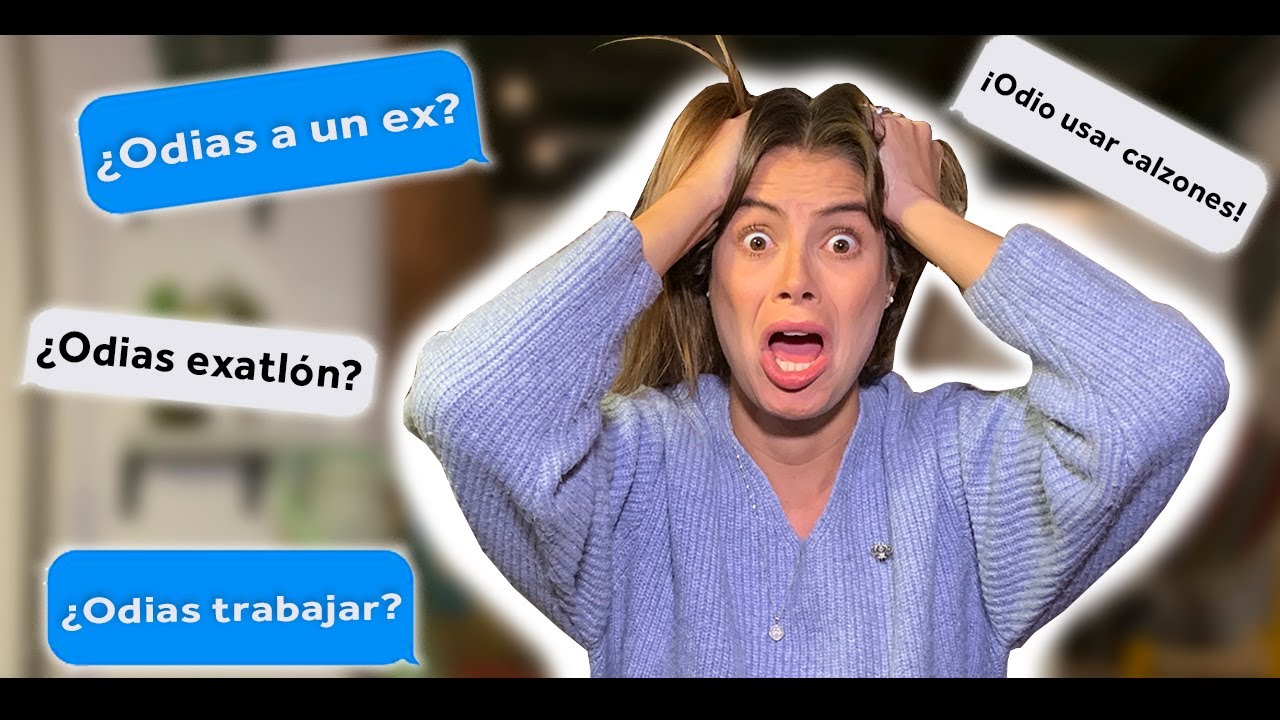 50 COSAS QUE ODIO | NAT VALENZUELA 🇨🇴🇲🇽