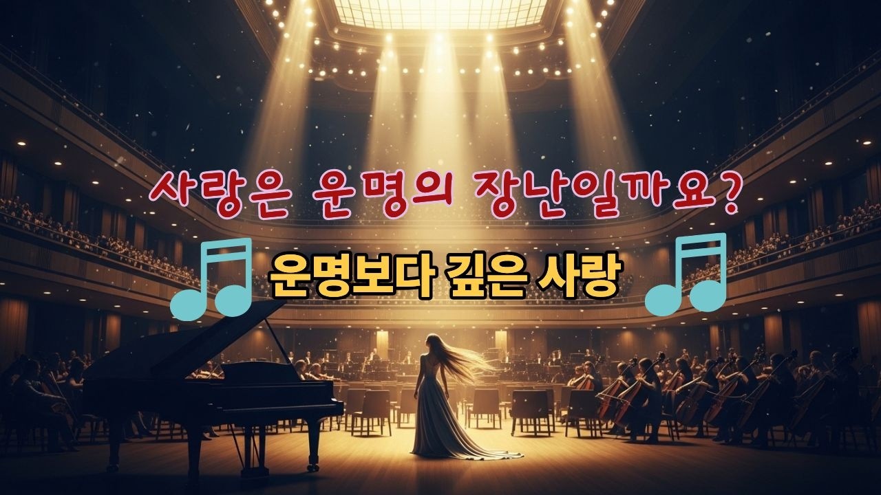 [사랑 발라드] 🌸운명보다 깊은 사랑 / 영원보다 긴 순간 / 오케스트라 발라드 / #운명보다깊은사랑#웅장한발라드#오케스트라발라드#클래식팝#감성발라드#고음폭발#여성보컬
