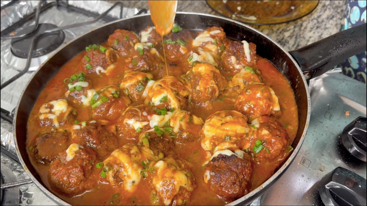 ALMÔNDEGAS - Em 5 minutos faça um almoço delicioso!