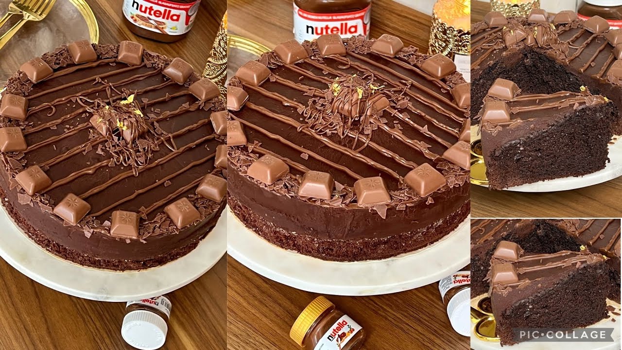 أسهل كيكة بالشوكولاته مذاق رهيب🔥 …سهلة جدًا واقتصادية مافيش أسهل منها 🍫🍫