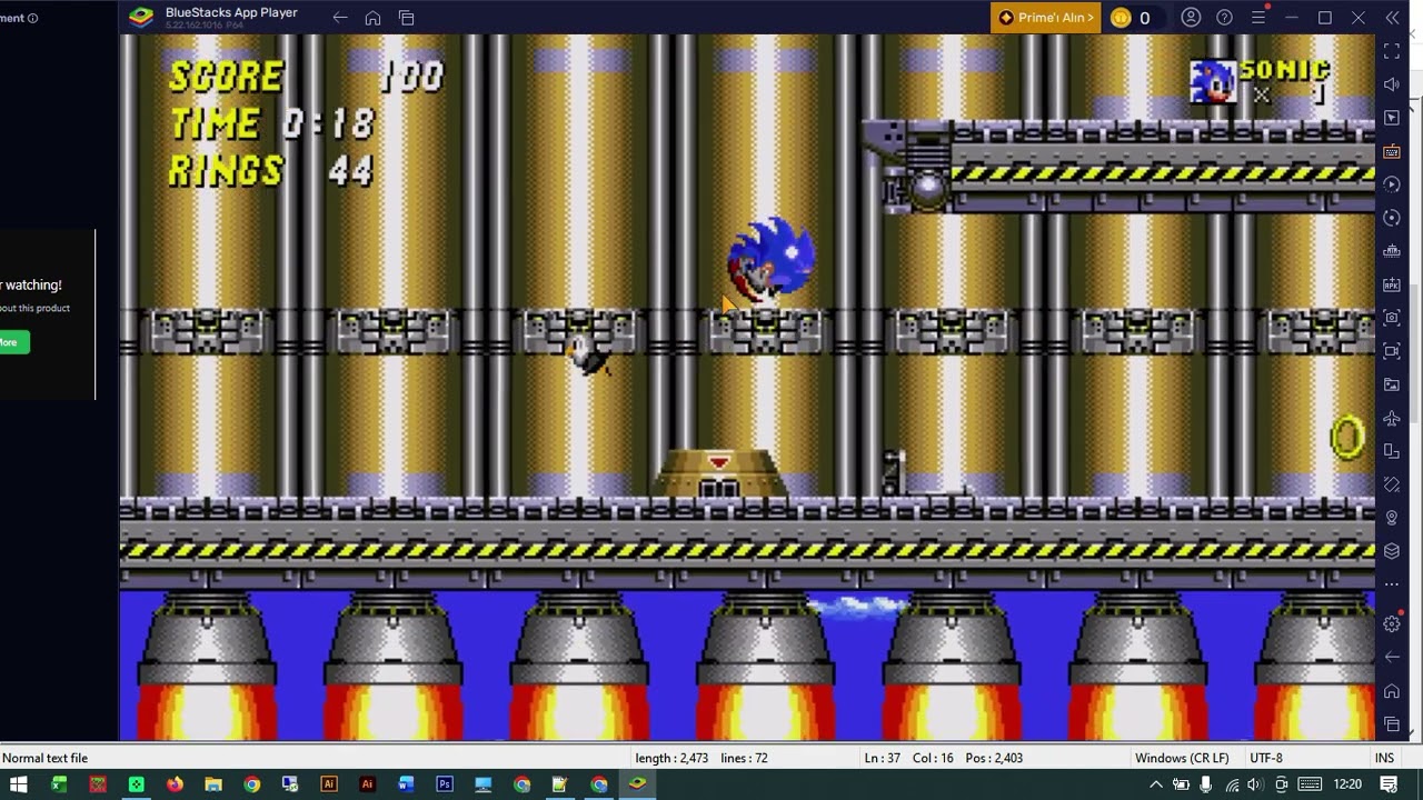 Sonic 2 debug modu hilesi (süper sonic olabilirsiniz)