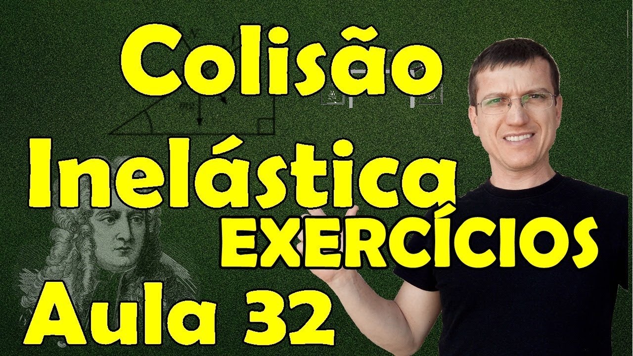 COLISÃO INELÁSTICA - EXERCÍCIOS - DINÂMICA - AULA 32   Prof  Boaro ILIMIT EDUCATION
