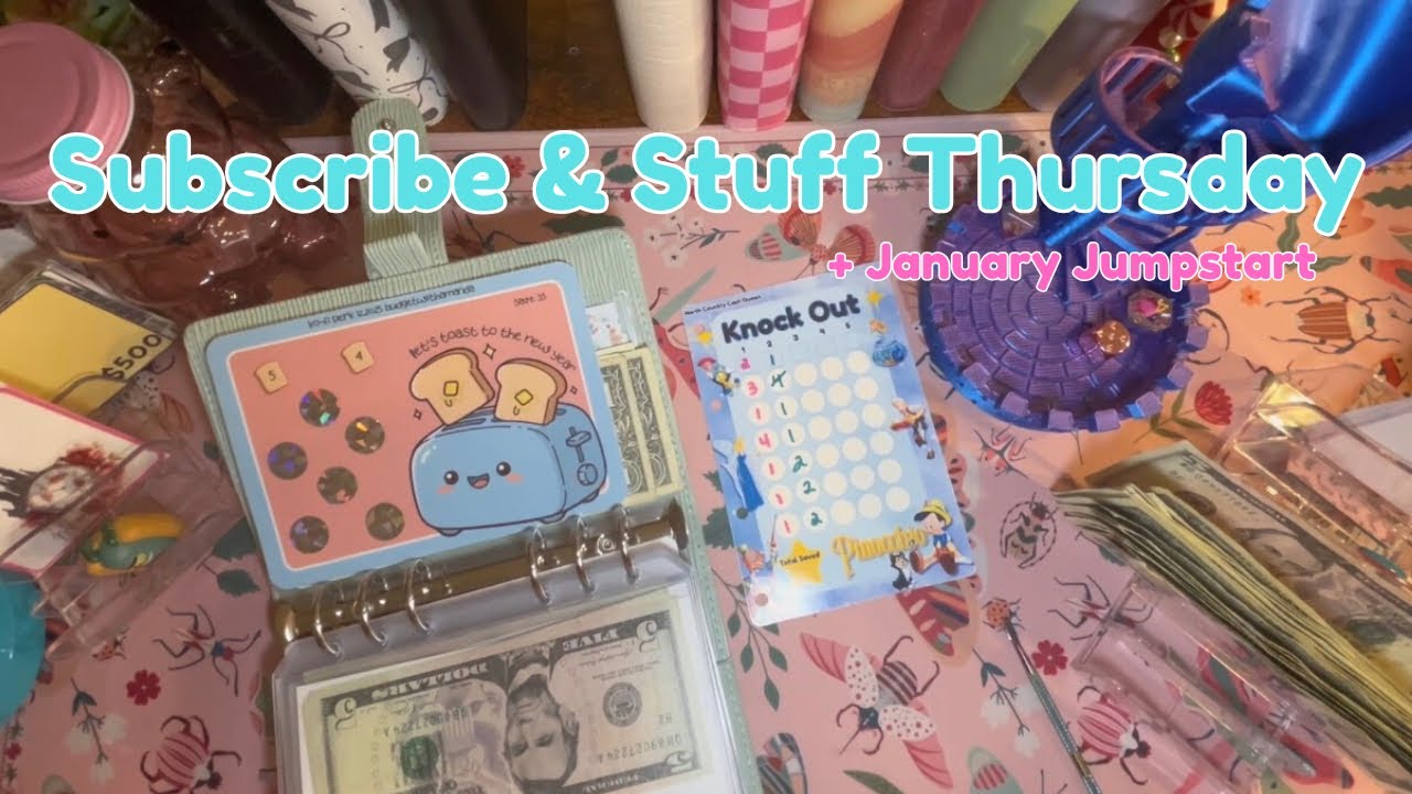 Subscribe & Stuff Thursday || January Jumpstart 