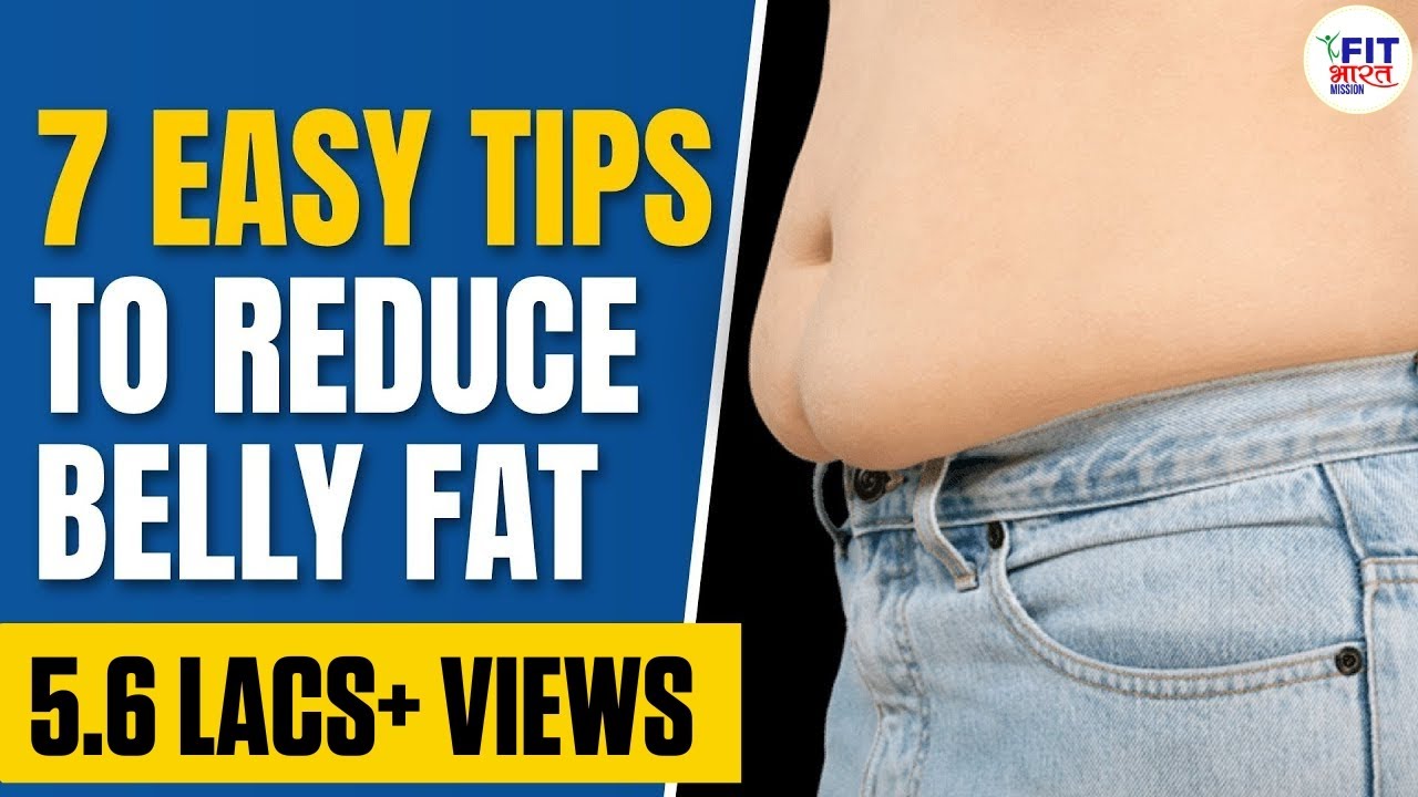 How To Lose Belly Fat FAST | 7 Easy Tips to Reduce Belly Fat | Lose Weight | Shivangi Desai