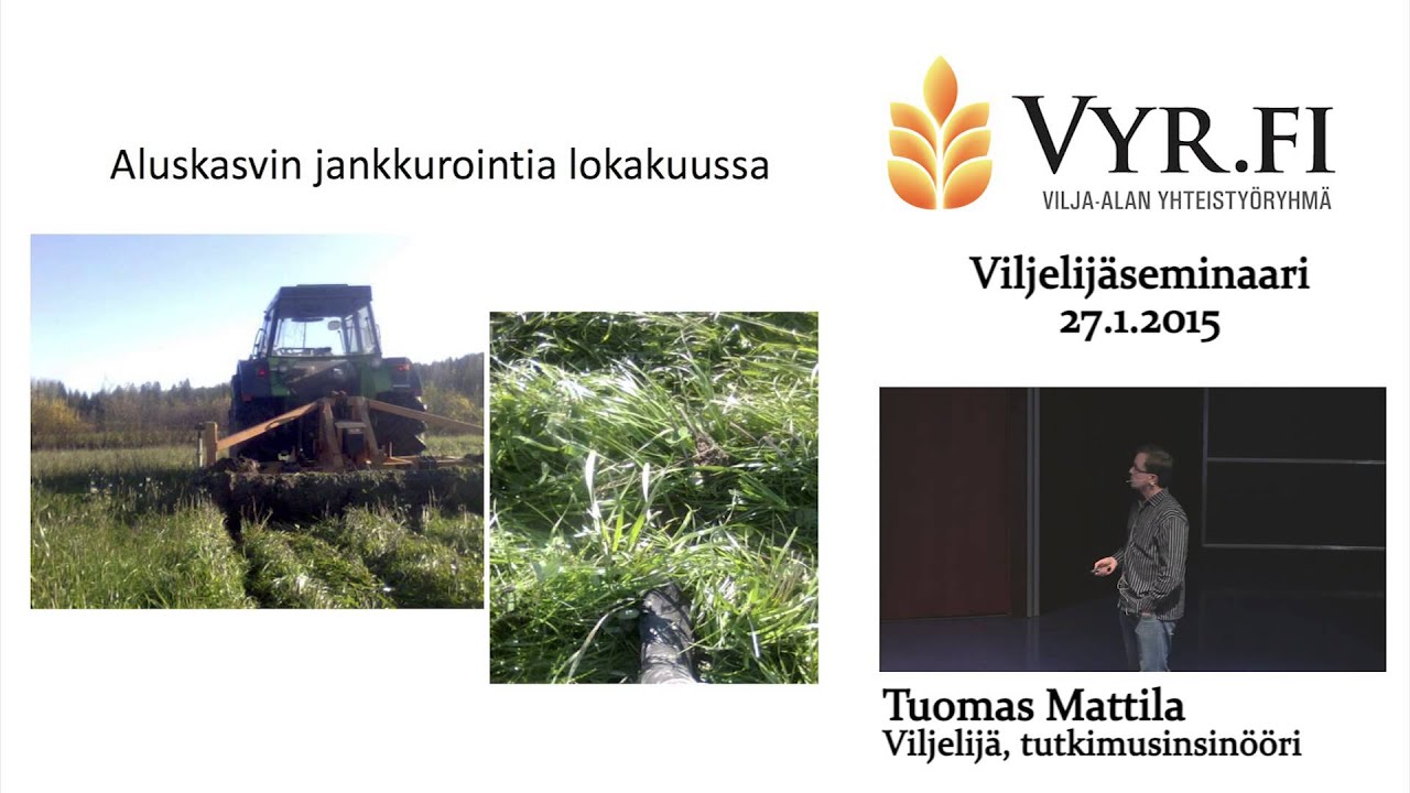 Maan rakenteen parantaminen - Tuomas Mattila