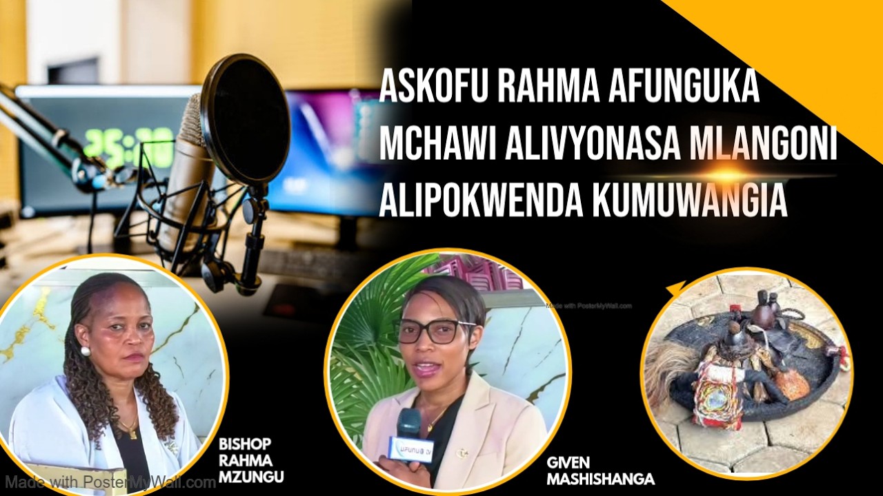 ASKOFU RAHMA AFUNGUKA MCHAWI ALIVYONASA MLANGONI ALIPOKWENDA KUMUWANGIA