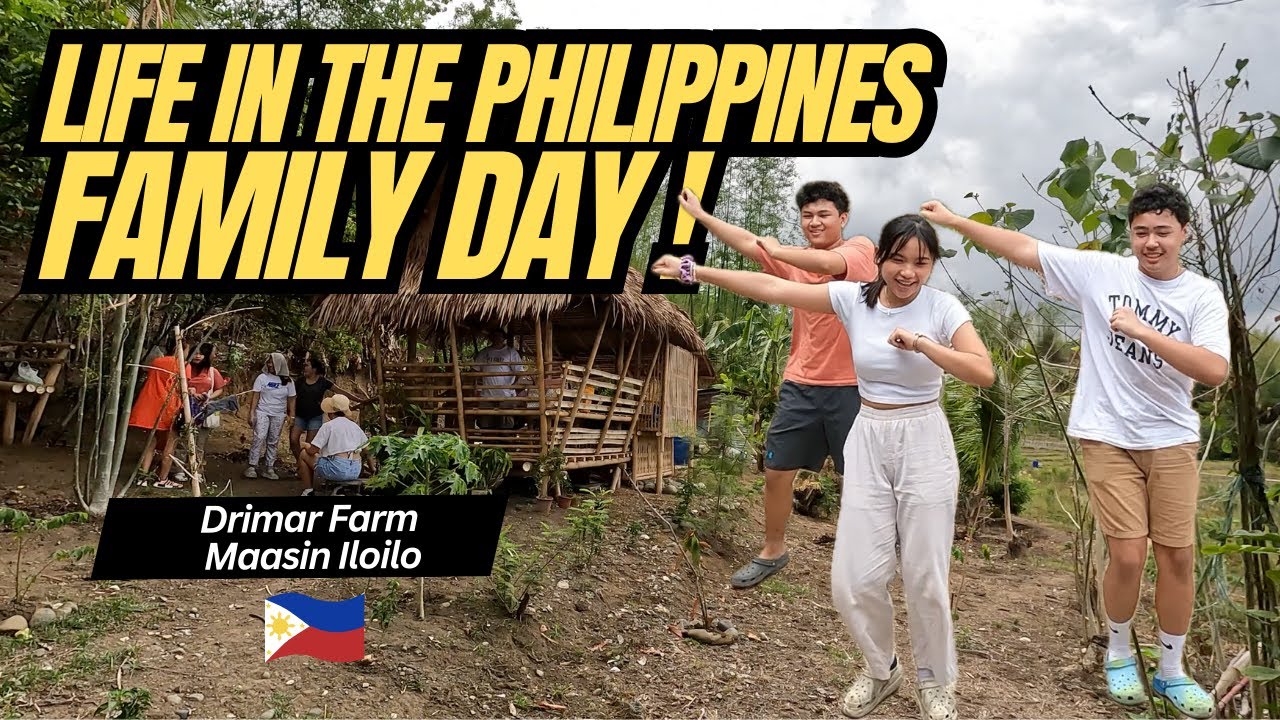 Sundays Are Family Days in the Philippines | Drimar Farm, Maasin Iloilo  | Fam Vlog #136   4K