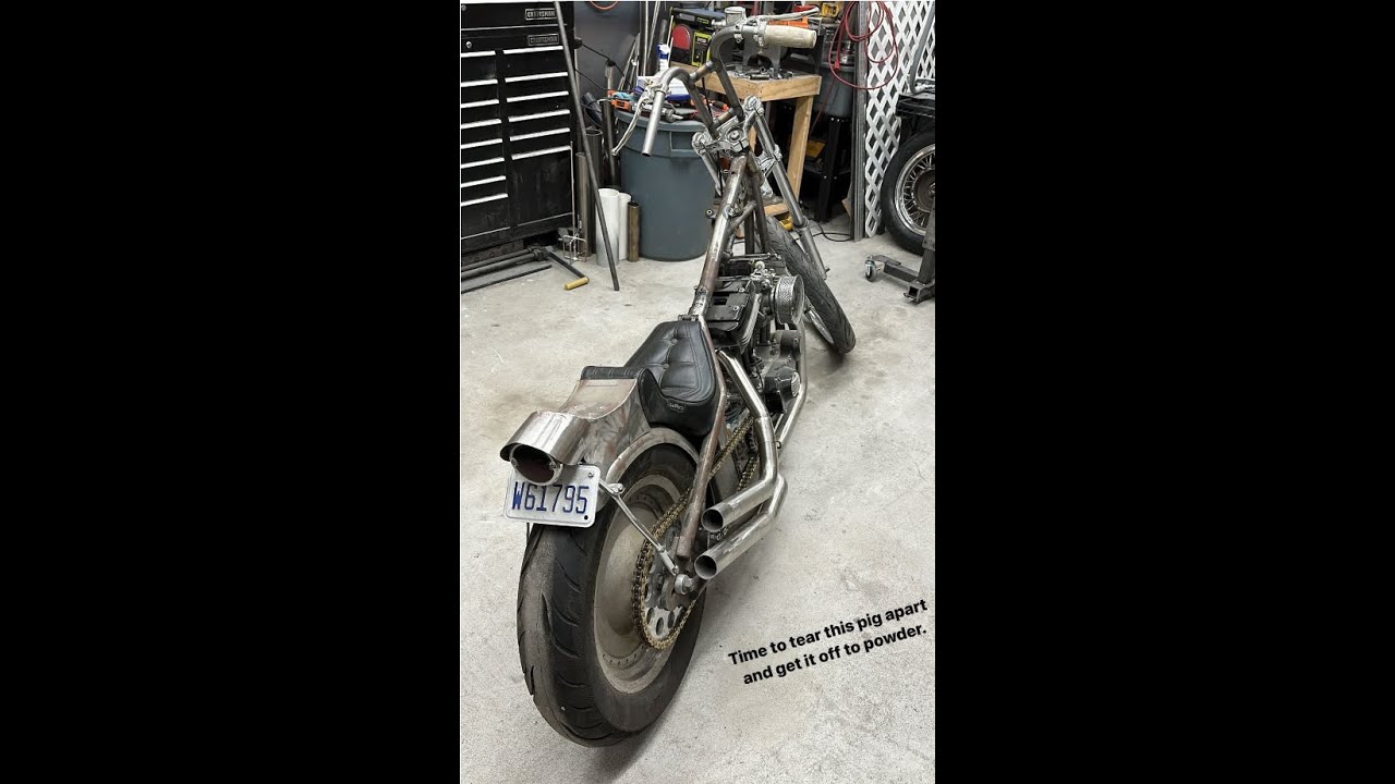 After 2 years it's time to disassemble the Sporty Chop for powder
