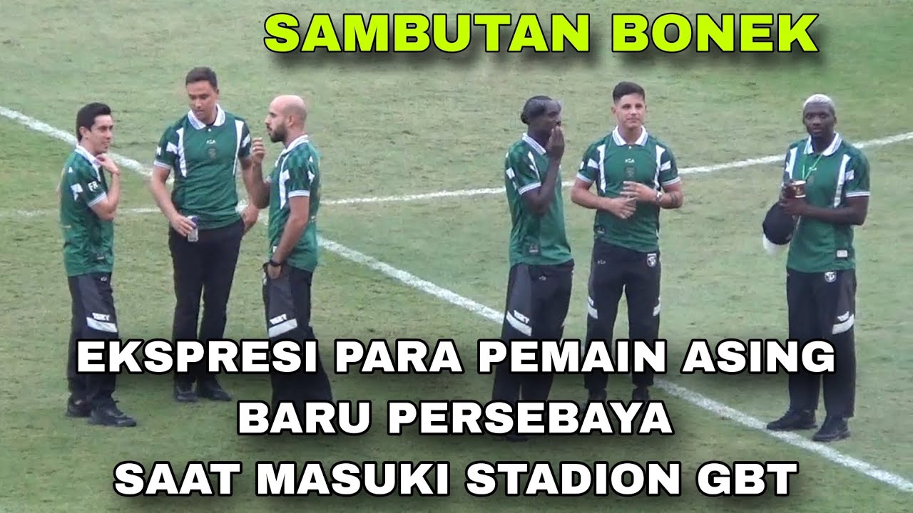 Begini Sambutan Bonek di Stadion Saat Para Pemain Baru Persebaya Masuki Lapangan