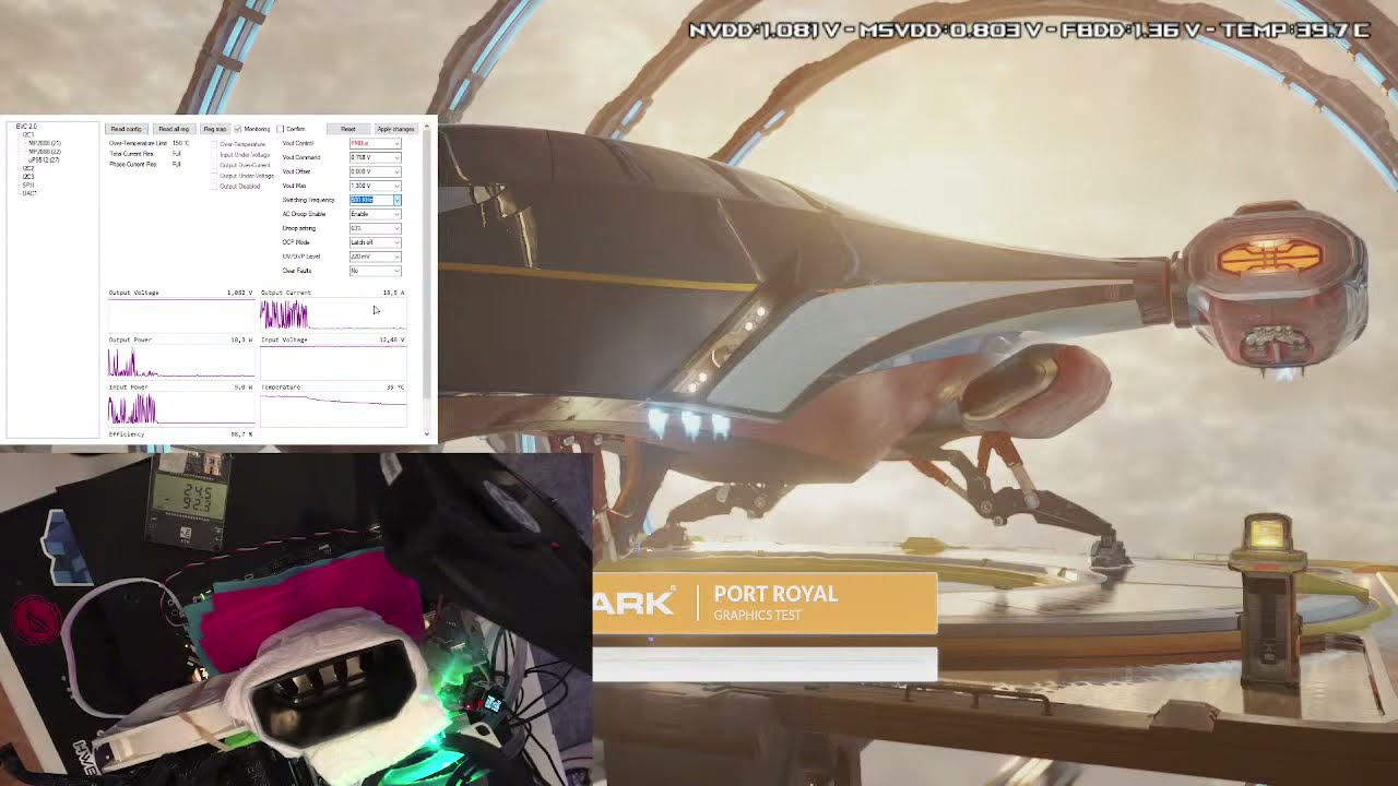 3090 ASUS STRIX STREAM TEST - EVC2 - LN2