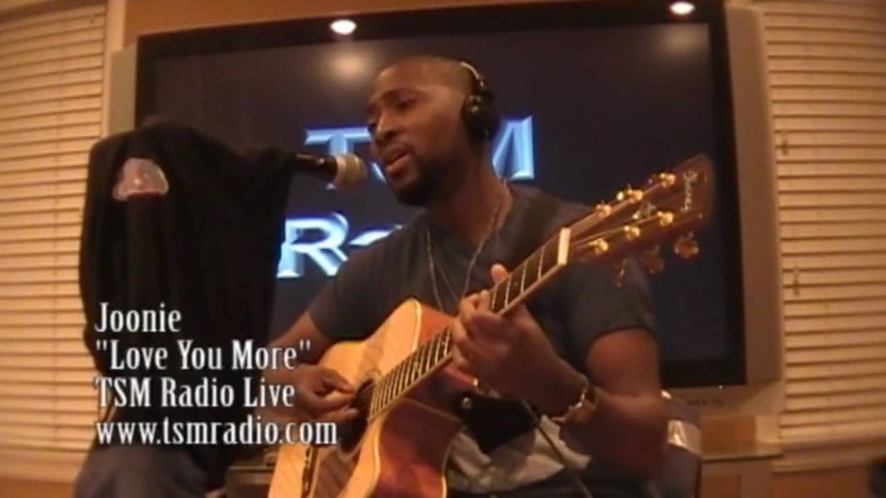 Joonie performs "Love You More" Live on TSM Radio with Stu Stone