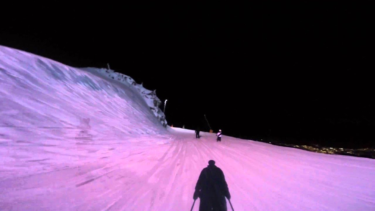 Ski de nuit à Chamrousse