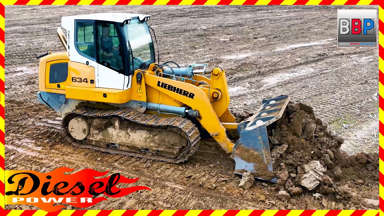 Liebherr LR 634 Kettenlader, Oberbodenabtrag, Winnenden, 2024. #3  #trackloader #liebherr