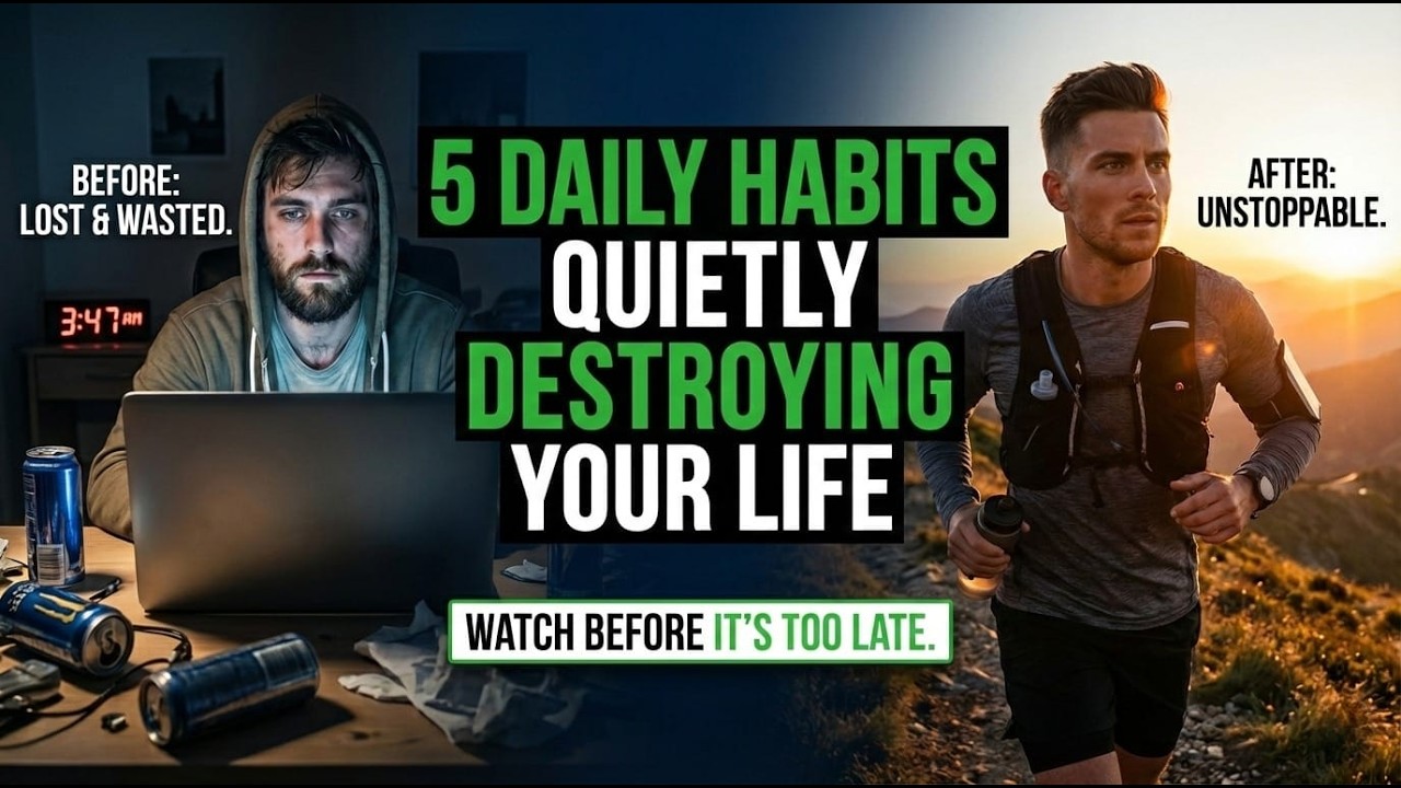 5 Daily Habits Quietly Destroying Your Life