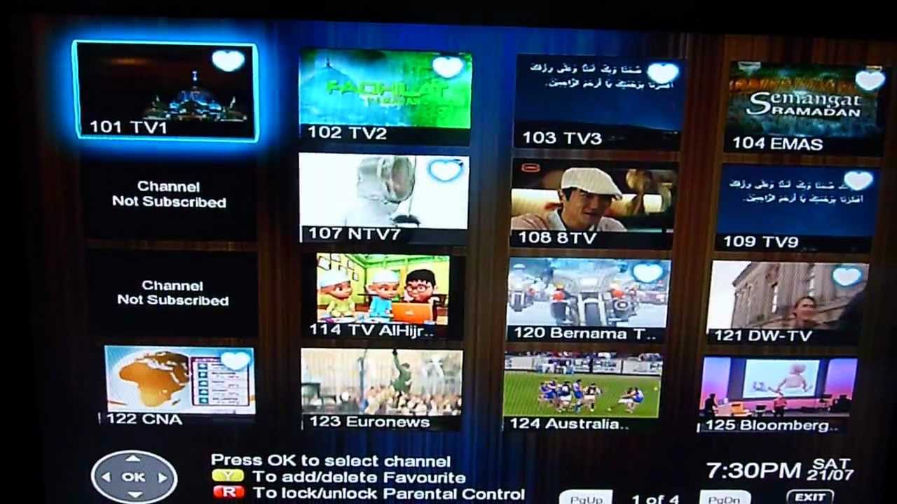14 HyppTV Channels Continuity (7.29pm) 21.7.2012