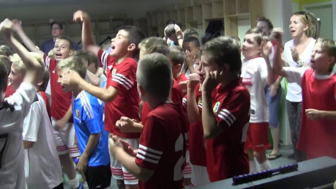CZ4-Kibicujemy Polska-Szwajcaria Euro 2016 w Trakcie Turnieju w Niemieckim Goerlitz-Karne -Emocje