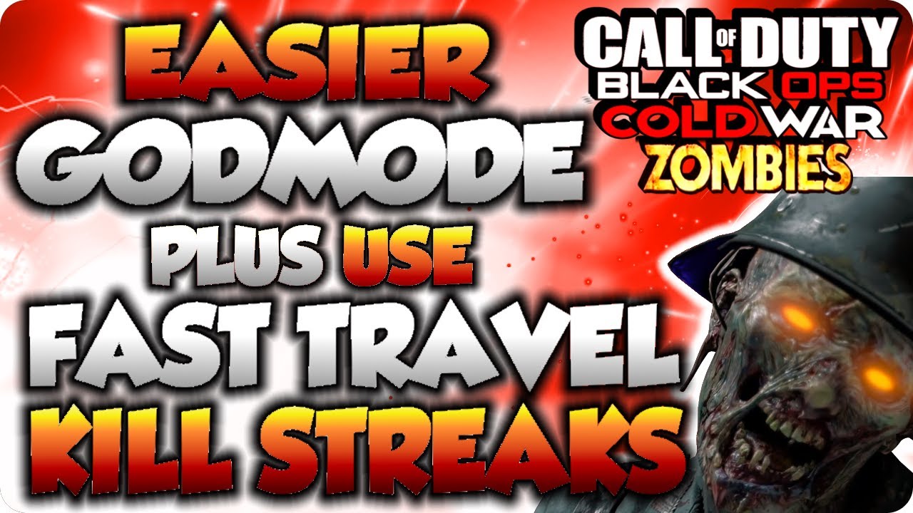 Cold War Zombie Glitches: EASIER GODMODE USE KILLSTREAKS & FAST TRAVEL - Firebase Z Glitches