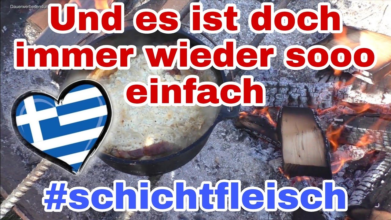 🇬🇷🍲 GYROS SCHICHTFLEISCH im DUTCH OVEN | Anleitung mit Gelinggarantie | Die Sachsengriller