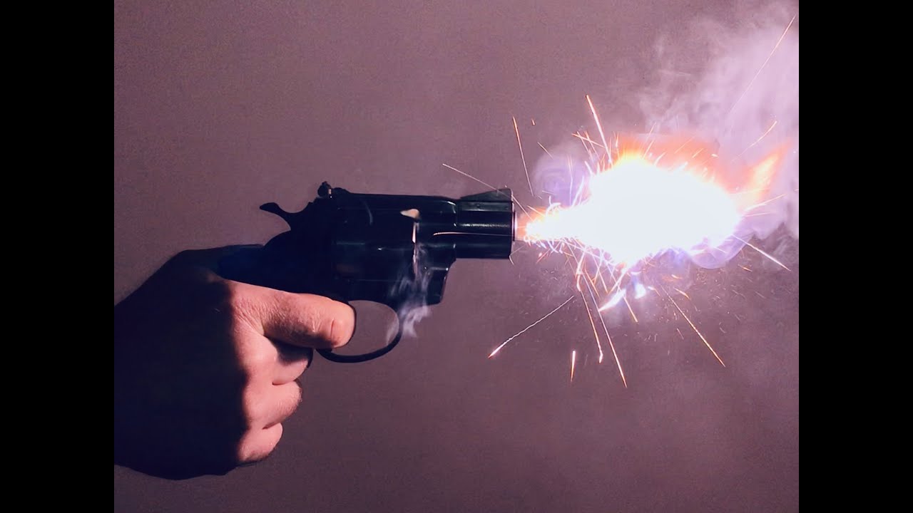 PART 1. STEEL COP BLANK FIRING REVOLVER SSW SCHRECKSCHUSS KNALL