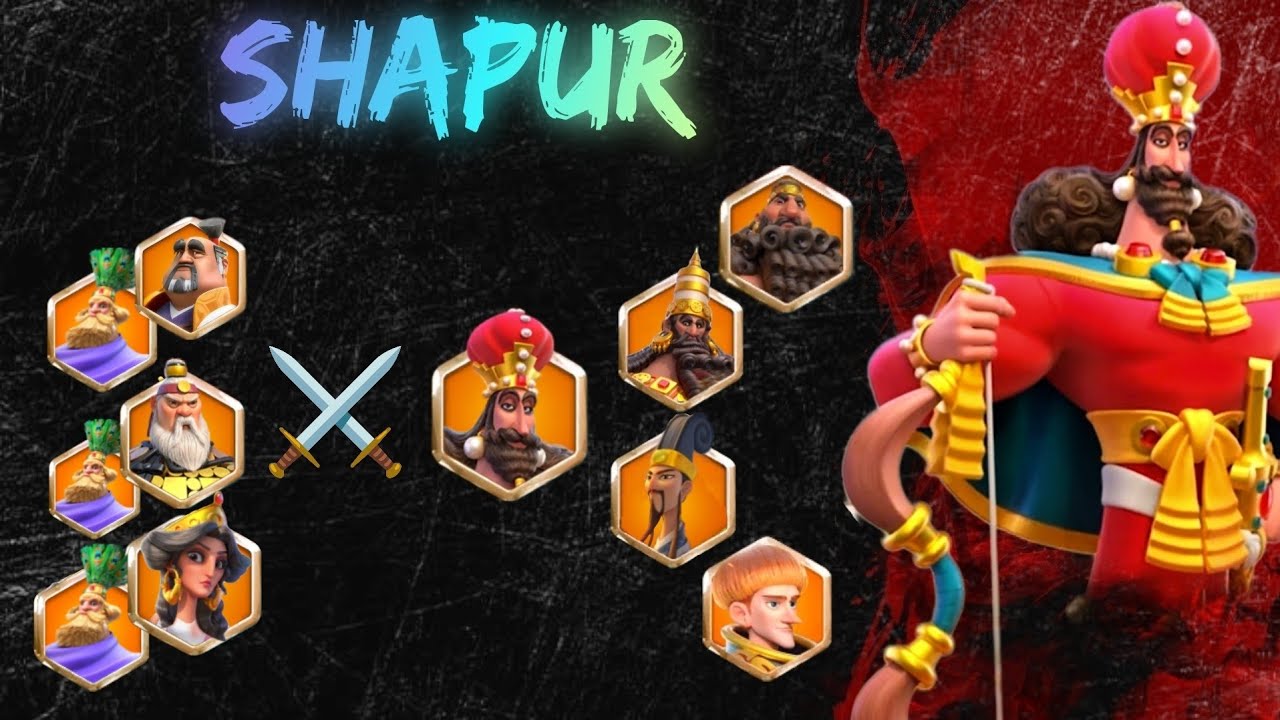 Rise of Kingdoms ~ Shapur Testing