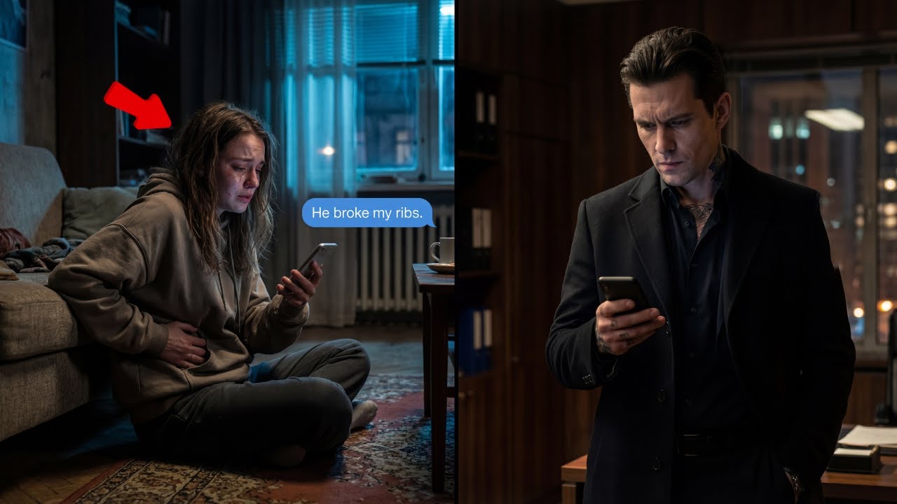 &ldquo;He Broke My Ribs&rdquo;&mdash;She Texted the WRONG Number&mdash;The Mafia Boss Replied: &ldquo;I&rsquo;M ON MY WAY&rdquo;