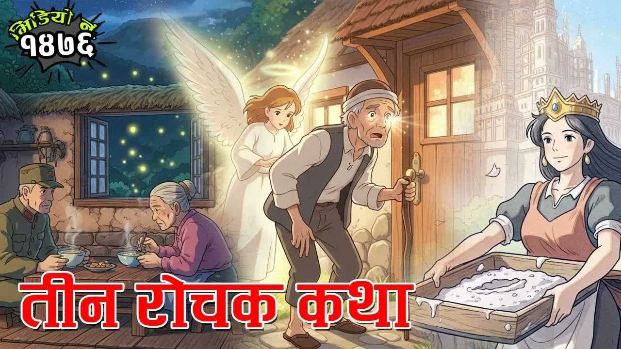 ३ अत्यन्तै रमाइला र ज्ञानबर्धक नेपाली कथाहरु । 3 Interesting Nepali Stories