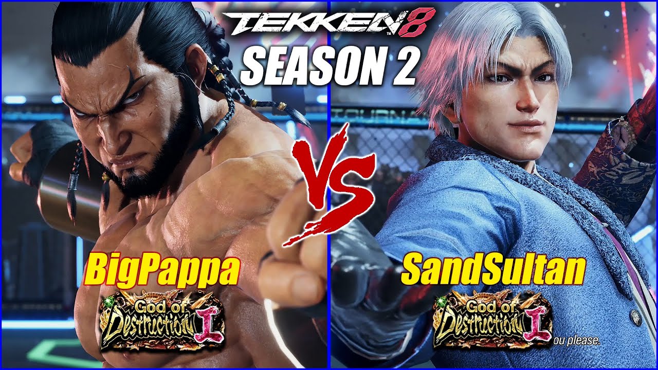 TEKKEN 8 • Feng (BigPappa) vs Lee (SandSultan) • Gameplay [ SEASON 2 ] Online Rank Match