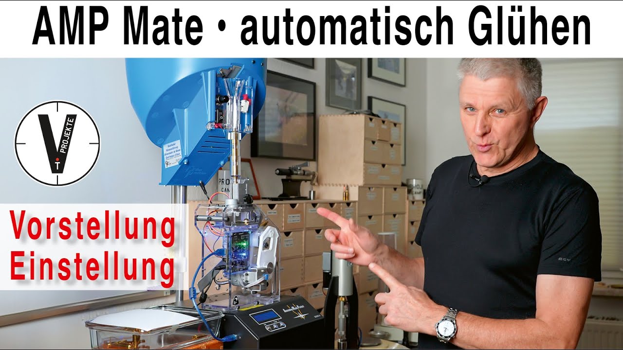 AMP Mate | Die coolste Maschine beim Wiederladen • vollautomatisch Hülsen glühen & Einstellungen