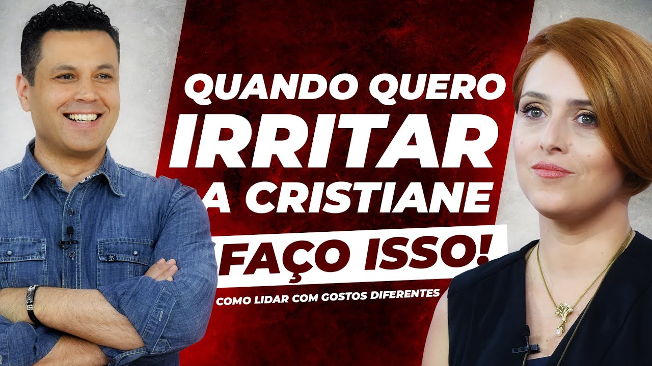 QUANDO QUERO IRRITAR A CRISTIANE, faço isso 😂  (como lidar com gostos diferentes)